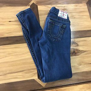 ALMOST GONE! True Religion size 25 skinny jeans